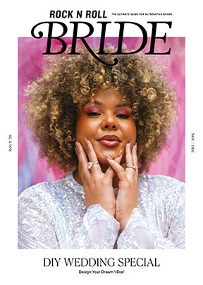 Rock n Roll Bride Magazine Cover